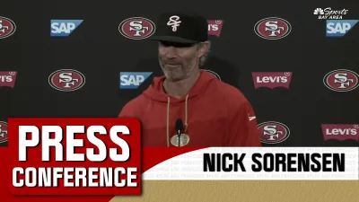 Sorensen raves about 49ers player ‘growth' before game vs. Seahawks