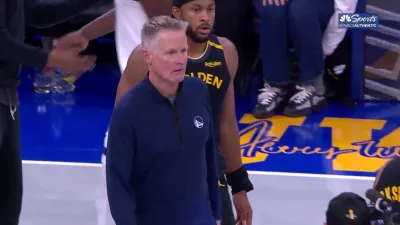 Kerr shows frustration with officials after Warriors win vs. Grizzlies