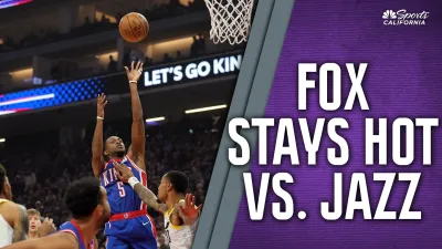 De'Aaron Fox highlights: Watch Kings star drop 49 in win over Jazz