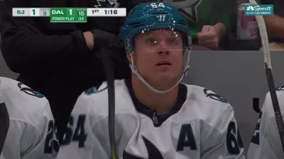 Granlund scores game-tying Sharks goal in first period vs. Stars