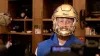 Kittle loses another bet, hilariously wears UCLA helmet