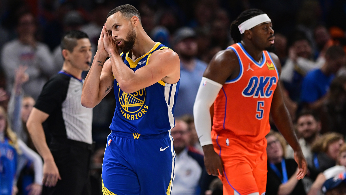 Steph drops ‘night night' to cap Warriors' statement win in OKC