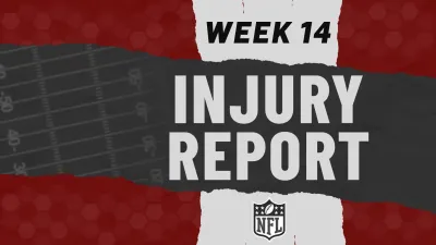 Week 14 NFL injury report, status updates