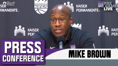 Brown discusses Kings' rotation strategy before Grizzlies matchup