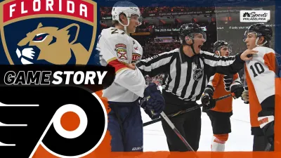 Flyers' point streak snapped in wild loss to Panthers