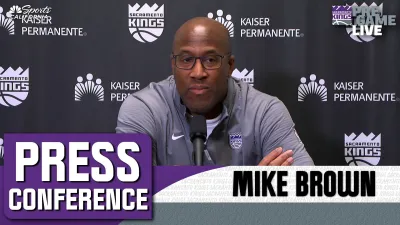 Brown explains Kings' rotation decisions before matchup vs. Spurs