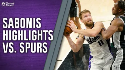 Domantas Sabonis highlights: Watch Kings star scores 22 points in win vs. Spurs