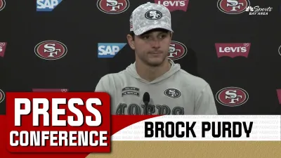 Purdy talks building momentum after big win over Chicago Bears