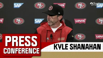 Shanahan addresses Deebo's drop, Campbell refusing to play vs. Rams