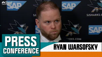 Warsofsky analyzes missed opportunities in Sharks' loss to Jets