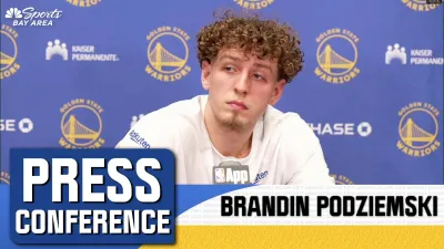 Podz explains mindset playing with Steph after Warriors' win vs Wolves