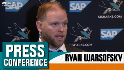 Warsofsky breaks down Sharks' continued third-period struggles