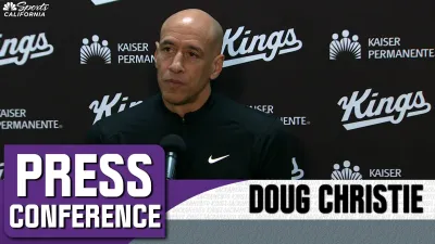 Kings interim coach Christie discusses taking over for Brown