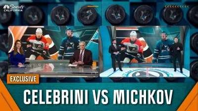 How Celebrini, Michkov have compared in rookie NHL seasons