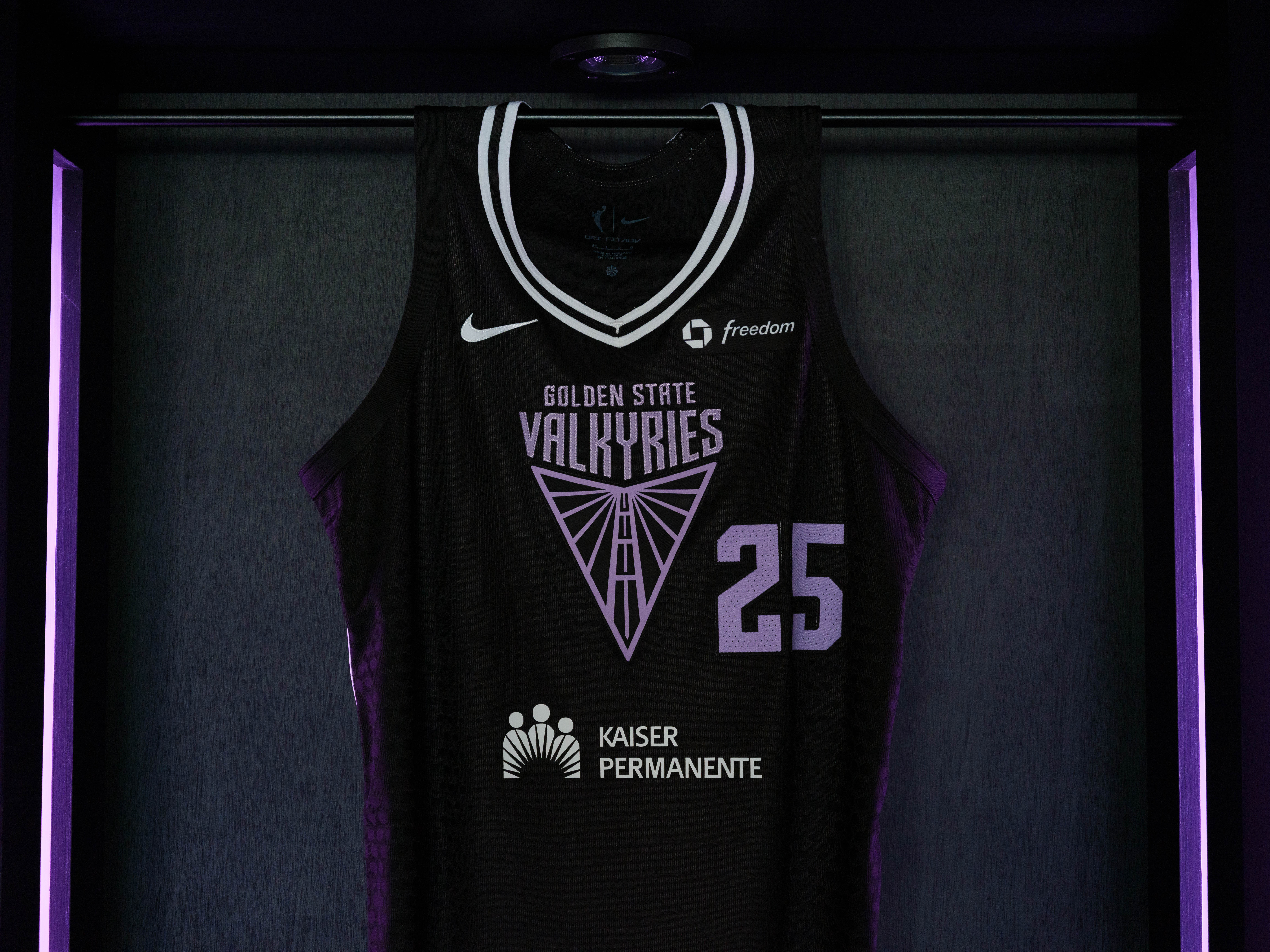 Valkyries unveil uniforms for 2025 WNBA season with Bay Area homage
