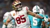 How Kittle made NFL history with big game vs. Dolphins