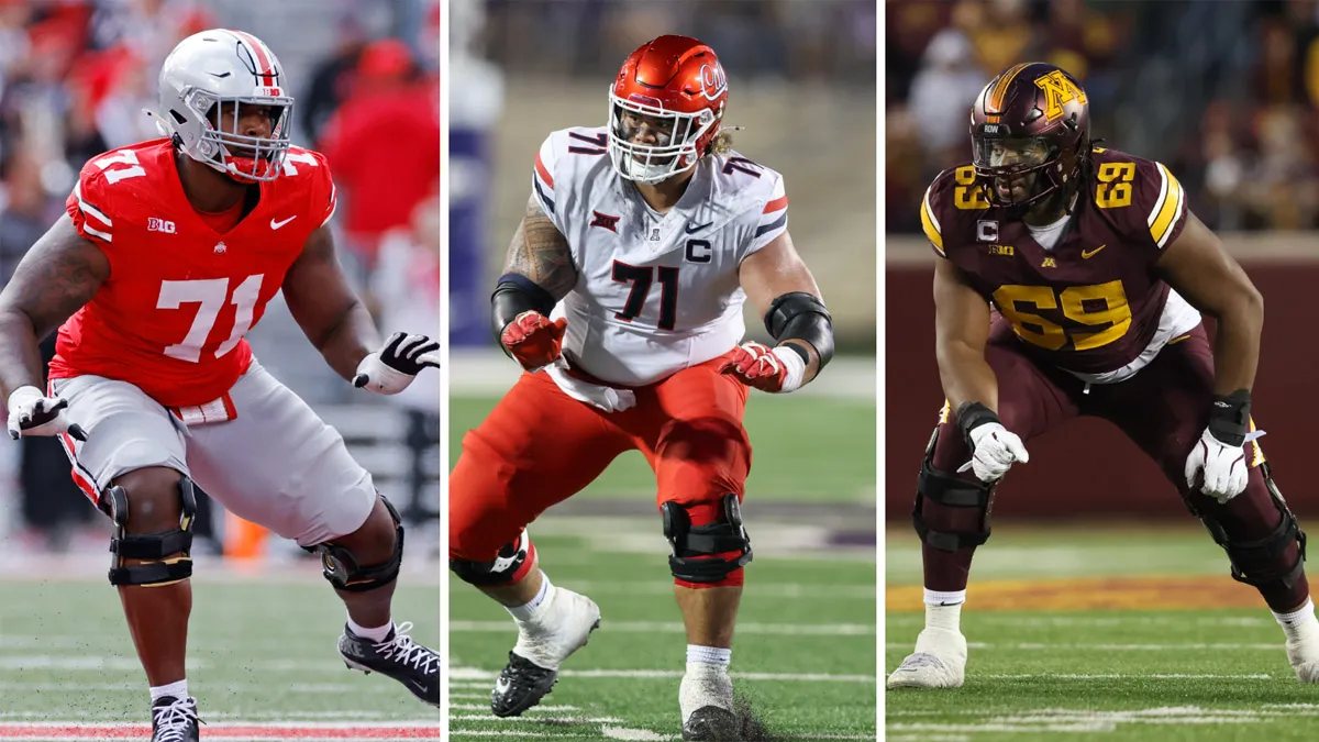 NFL mock draft 2025 49ers projected to bolster Oline in first round 49ers 2025 Nfl Mock Draft 3 Rounds