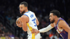 Steph details bilateral knee tendinitis after slow start in return