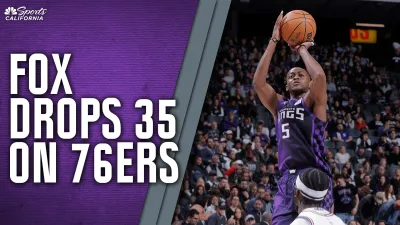 De'Aaron Fox highlights: Kings star erupts for 35 points vs 76ers