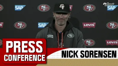 Sorensen recognizes 49ers defenders' growth as season comes to close