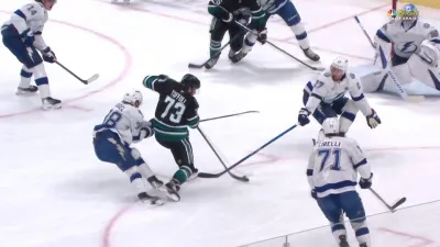 Toffoli's incredible toe-drag goal gives Sharks lead vs. Lightning