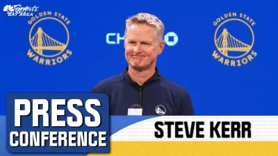 Kerr believes Warriors can ‘develop a rhythm' after blowout win over 76ers