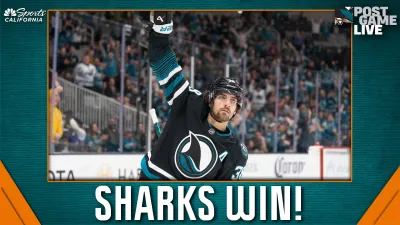 Sharks snap losing streak in 2-1 win over Lightning