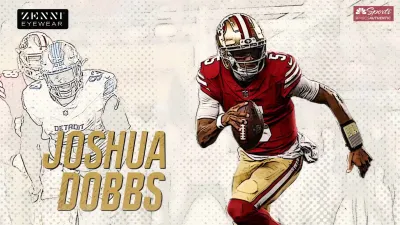 Shanahan shares his expectations for Dobbs at QB1 vs. Cardinals