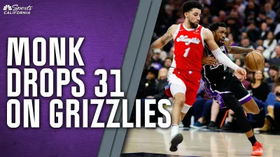 Monk highlights: Watch Kings guard score 31 points vs. Grizzlies