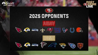 What to look forward to with 49ers' 2025 regular-season schedule