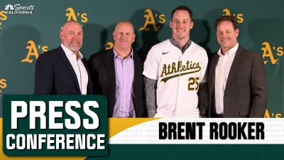 Rooker excited for future after signing Athletics extension