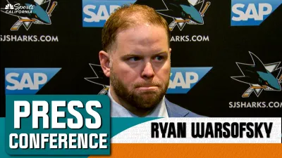 Warsofsky believes Sharks ‘fought hard' in loss to Wild