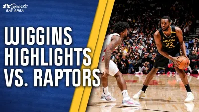 Andrew Wiggins highlights: Watch Warriors forward score 20 points vs. Raptors