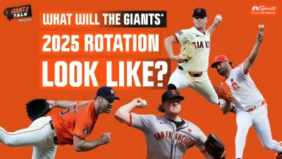 Giants Talk: What 2025 starting rotation will look like