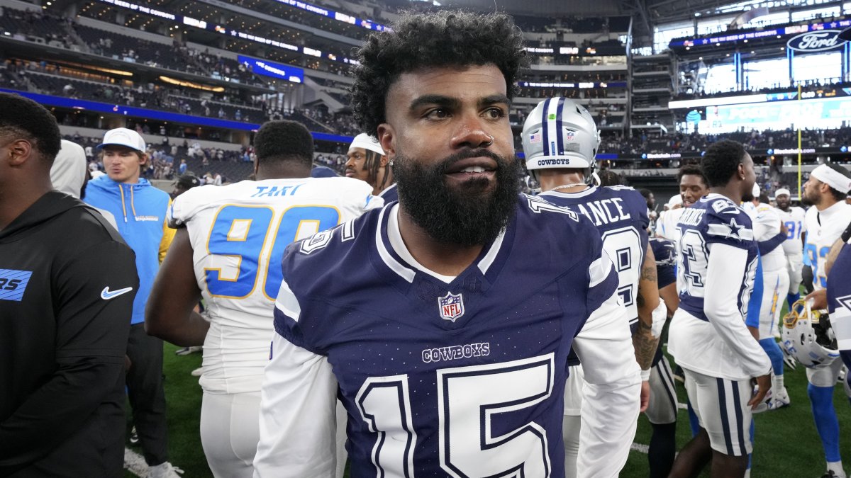 Chargers sign Ezekiel Elliott to practice squad, reports say – NBC ...