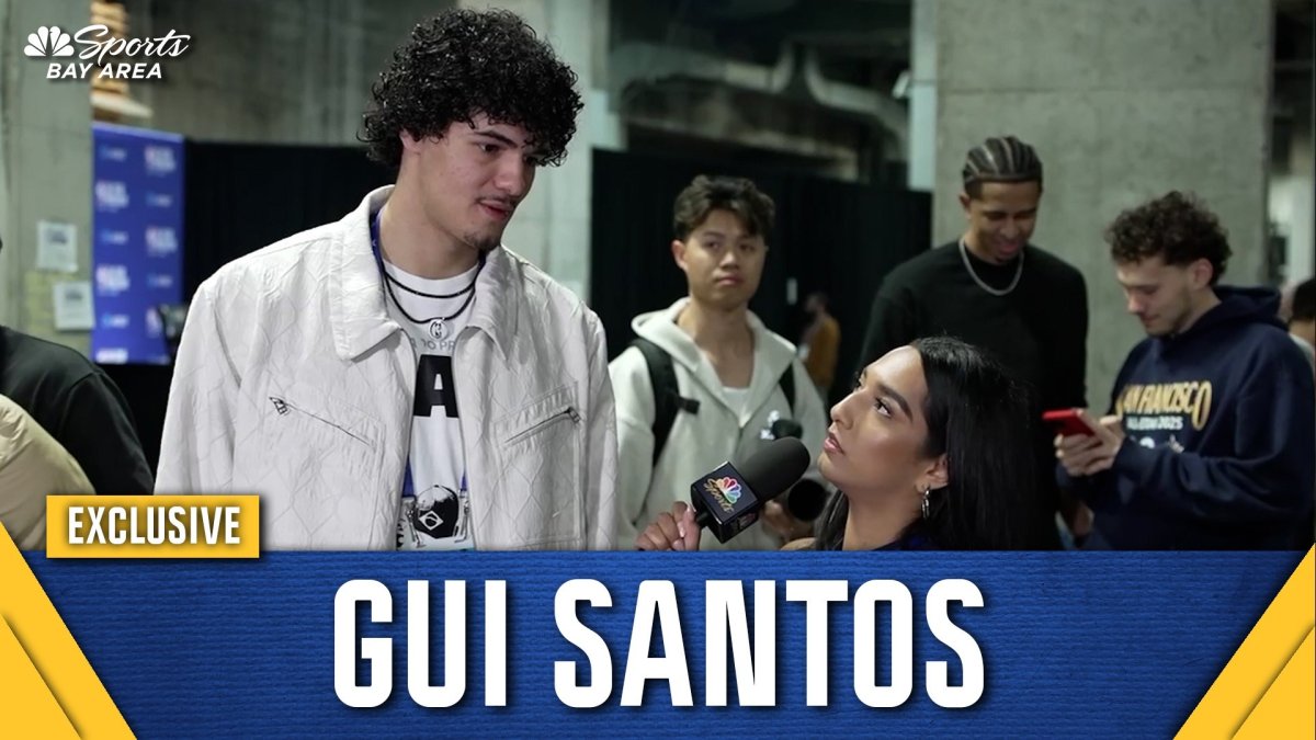 Gui Santos jokes of career change after NBA AllStar ‘reporter duties