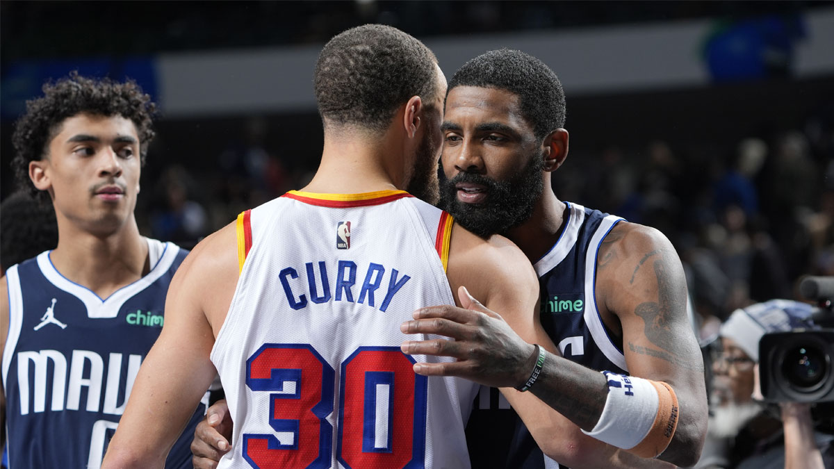 Kyrie Irving uses 'legendary' Steph Curry NBA accolades as