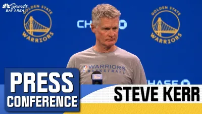 Kerr discusses Steph dealing with increased physicality in NBA this season