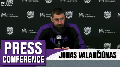 Valančiūnas believes Kings must look inward after loss to Knicks