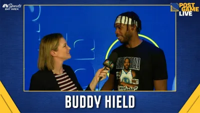 Hield recaps GP2's career night, Warriors' big win over Blazers