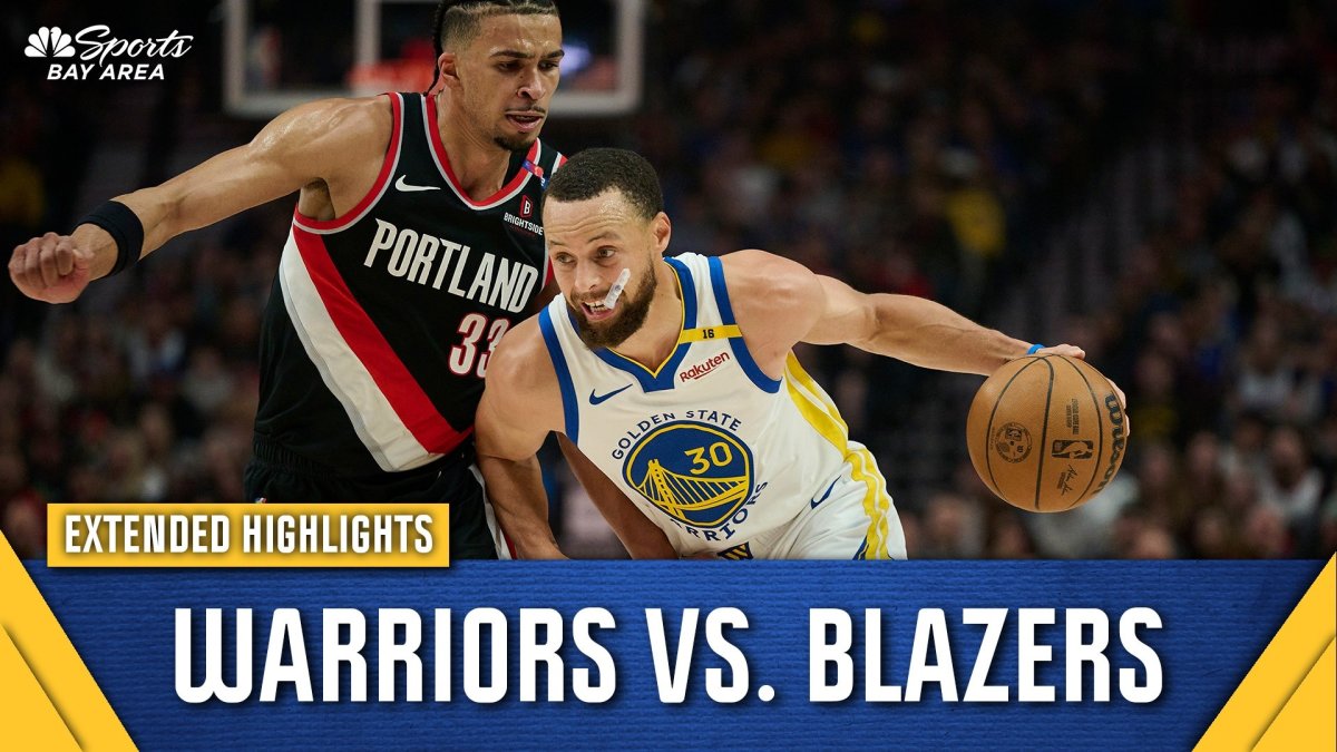 Warriors vs. Blazers highlights: Top plays in Golden State’s 103-86 win