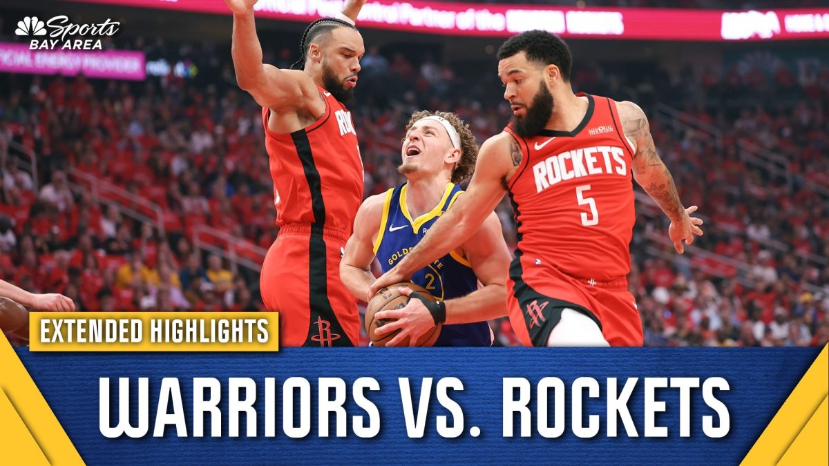 Warriors vs. Rockets highlights Top plays in Golden State’s 109 94