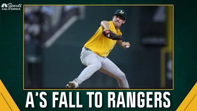 Athletics pitchers crushed early in ugly 15-2 loss to Rangers