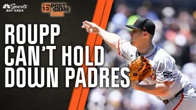 Giants starter Roupp runs into issues early in loss to Padres
