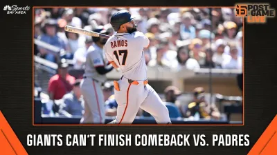 Heliot Ramos' late solo homer not enough as Giants swept by Padres