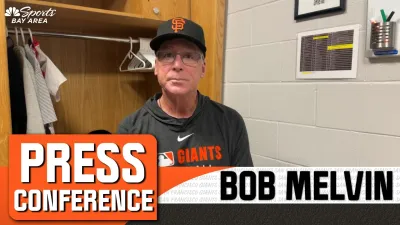 Melvin points to Giants' slow start for loss to Padres