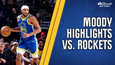 Moses Moody highlights: Watch Warriors guard score 25 points vs. Rockets
