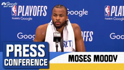 Moody proud of Warriors' fight despite Game 5 loss to Rockets