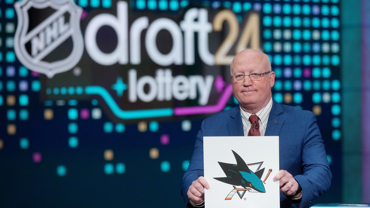 Where Sharks' No. 1 overall pick odds stand in 2025 NHL Draft Lottery, scheduled for May 5
