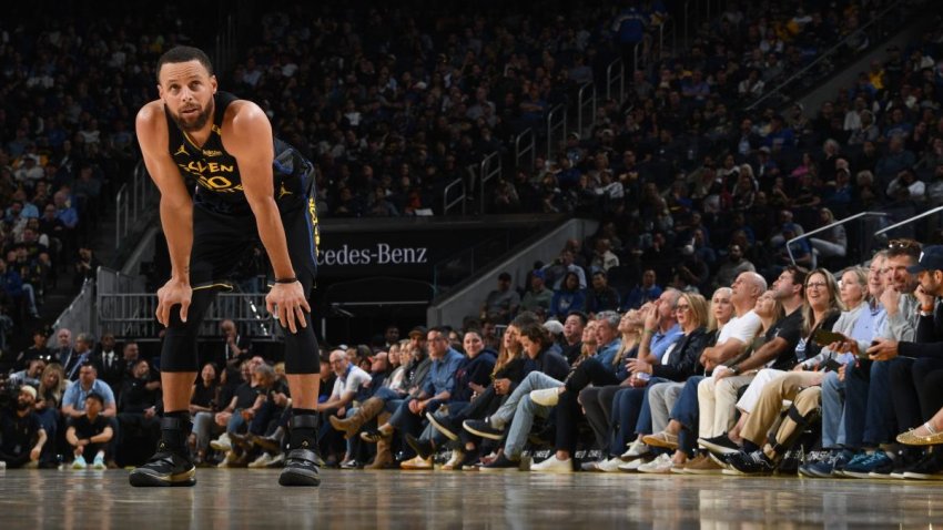 SAN FRANCISCO, CA – APRIL 9:  Stephen Curry #30 of the Golden State Warriors during the game against the San Antonio Spurs on April 9, 2025 at Chase Center in San Francisco, California. NOTE TO USER: User expressly acknowledges and agrees that, by downloading and or using this photograph, user is consenting to the terms and conditions of Getty Images License Agreement. Mandatory Copyright Notice: Copyright 2025 NBAE (Photo by Noah Graham/NBAE via Getty Images)